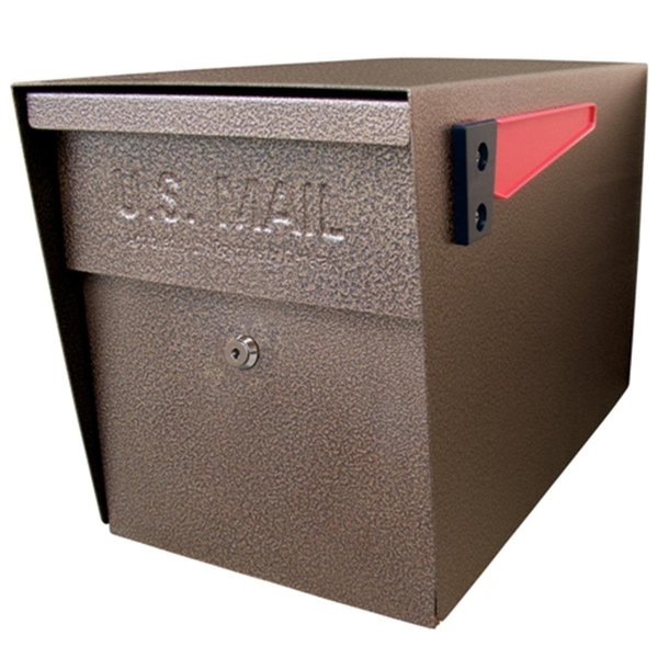 Mail Boss Curbside Security Locking Mailbox Bronze 7108